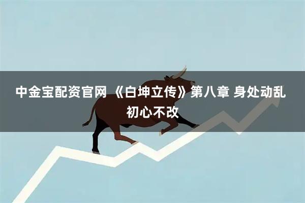 中金宝配资官网 《白坤立传》第八章 身处动乱 初心不改